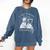 I Like My Books Spicy And My Coffee ICY Comfort Colors Sweatshirt Blue Jean