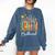 Booktrovert Book Reader Book Nerd Book Reading Lover Premium Tri-Blend Comfort Colors Sweatshirt Blue Jean