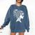Bookworm Book Nerd Librarian Bookish Librarian Comfort Colors Sweatshirt Blue Jean