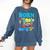 Born In The 80's But 90's Made Me Nostalgia Cassette Tape Comfort Colors Sweatshirt Blue Jean