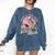 Born To Read Book Forced To Read Emails Skeleton Comfort Colors Sweatshirt Blue Jean