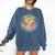 Born To Read Books Forced To Read Emails Book Lovers Comfort Colors Sweatshirt Blue Jean