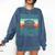 Born To Read Go Work Book Reading Librarian Men Women Comfort Colors Sweatshirt Blue Jean