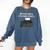 Bring Back Fax Machines Office Sarcasm Nostalgia Comfort Colors Sweatshirt Blue Jean