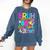 Bruh This Is My 80's Costume Nostalgia Mixtape 80s 90s Party Comfort Colors Sweatshirt Blue Jean