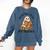 Bury Me With My Books Ghost Tee Comfort Colors Sweatshirt Blue Jean