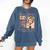 Buy Me Books And Tell Me I'm Pretty Book Lover Tee Comfort Colors Sweatshirt Blue Jean