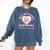 Buy Me Books And Tell Me I'm Pretty Coquette Book Lover Comfort Colors Sweatshirt Blue Jean