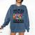 Call Me Old Seniors Nostalgia Retro Humor Casual Comfort Colors Sweatshirt Blue Jean
