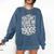 You Can't Scare Me I'm From The 1900s Retro Premium Comfort Colors Sweatshirt Blue Jean