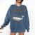 Captain Ahab’s Whale Watching Tours – Moby Book Parody Comfort Colors Sweatshirt Blue Jean