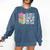 Be Careful Or You'Ll End Up In My Next Book Comfort Colors Sweatshirt Blue Jean