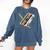Cassette 90s Costume Party Nostalgia Comfort Colors Sweatshirt Blue Jean
