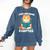 Cat Reading Books Bookworm Read One More Chapter Comfort Colors Sweatshirt Blue Jean