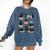 Cats Reading Books Cat Lover Comfort Colors Sweatshirt Blue Jean Cats Reading Books Cat Lover Comfort Colors Sweatshirt Blue Jean