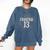 Chapter 13 Birthday Shirt Girls Women Book Lovers To Read Comfort Colors Sweatshirt Blue Jean