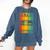 Classic Retro Gaming Nostalgia Comfort Colors Sweatshirt Blue Jean