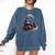 Classic Steam Train Enthusiasts Nostalgia For Train Lovers Comfort Colors Sweatshirt Blue Jean