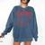 Clifford The Big Red Dog Reading Club Est 1988 Kids Books Comfort Colors Sweatshirt Blue Jean