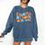 I Closed My Book To Be Here Book Lovers Library Reading Comfort Colors Sweatshirt Blue Jean