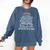 I Closed My Book To Be Here So This Better Be Good Comfort Colors Sweatshirt Blue Jean