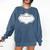 Composition Book Notebook Teacher's Halloween Group Costume Comfort Colors Sweatshirt Blue Jean