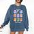 Cool Kids Read Books Apparel Comfort Colors Sweatshirt Blue Jean