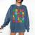 Cute ABCs Shirt Alphabet Colorful Letters Reading Books Kids Comfort Colors Sweatshirt Blue Jean