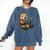 Cute Book Sea Otter Comfort Colors Sweatshirt Blue Jean