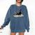 Cute Cat Flower Garden Book Kitty Reading Floral Men Women Girls Kids Comfort Colors Sweatshirt Blue Jean Cute Cat Flower Garden Book Kitty Reading Floral Men Women Girls Kids Comfort Colors Sweatshirt Blue Jean