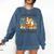 Cute Fox Stay Clever Read Books For Librarian Or Bookworm Comfort Colors Sweatshirt Blue Jean