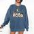 Cute Ghost Drinking Coffee Halloween Fall Ghost Book Reading Comfort Colors Sweatshirt Blue Jean Cute Ghost Drinking Coffee Halloween Fall Ghost Book Reading Comfort Colors Sweatshirt Blue Jean