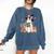 Cute Ghost Reading Book Librarian Book Lover Comfort Colors Sweatshirt Blue Jean Cute Ghost Reading Book Librarian Book Lover Comfort Colors Sweatshirt Blue Jean