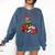 Cute Gingerbread Man Reading Book Nerd Christmas Bookish Comfort Colors Sweatshirt Blue Jean Cute Gingerbread Man Reading Book Nerd Christmas Bookish Comfort Colors Sweatshirt Blue Jean