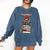 Cute Highland Cow With Book Floral Bookworm Librarian Book Comfort Colors Sweatshirt Blue Jean Cute Highland Cow With Book Floral Bookworm Librarian Book Comfort Colors Sweatshirt Blue Jean