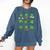 Cute Shamrock Reading St Patricks Day Teacher Book Lovers Comfort Colors Sweatshirt Blue Jean Cute Shamrock Reading St Patricks Day Teacher Book Lovers Comfort Colors Sweatshirt Blue Jean