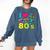 Dad I Love The 80's Retro 80s Nostalgia For Dad Comfort Colors Sweatshirt Blue Jean