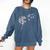 Dandelion Books Book Lover Reading Bookworm Reader Comfort Colors Sweatshirt Blue Jean