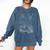 Dark Romance Book Dragon Romantasy Reader Bookworm Bookish Comfort Colors Sweatshirt Blue Jean