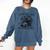 Dark Romance Books Lover Bookish Bookworm Gothic Aesthetic Comfort Colors Sweatshirt Blue Jean