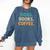 Dogs Books Coffee Book Lover Dogs Coffee Comfort Colors Sweatshirt Blue Jean