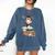 Donkey Reading Book Read Books Be Kind Stay Weird Librarian Comfort Colors Sweatshirt Blue Jean