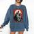 Dracula's Castle Book Cover Illustration Comfort Colors Sweatshirt Blue Jean Dracula's Castle Book Cover Illustration Comfort Colors Sweatshirt Blue Jean