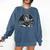 Dragon Reading Book Bookworm Books Dragon Learning Comfort Colors Sweatshirt Blue Jean