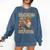 In My Dream World Books Are Free Chocolate Is Healthy Comfort Colors Sweatshirt Blue Jean