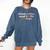 Drink Coffee Read Books Pet Dog Quote Men Women Comfort Colors Sweatshirt Blue Jean