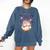 Dungeon Crawler Carl Airbrushed Princess Donut Series Book Comfort Colors Sweatshirt Blue Jean Dungeon Crawler Carl Airbrushed Princess Donut Series Book Comfort Colors Sweatshirt Blue Jean