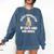 Easily Distracted By Cats & Books Tee Reader Book Worm Comfort Colors Sweatshirt Blue Jean