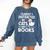 Easily Distracted By Cats And Books Cute Cat And Book Lovers Comfort Colors Sweatshirt Blue Jean Easily Distracted By Cats And Books Cute Cat And Book Lovers Comfort Colors Sweatshirt Blue Jean