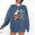 Easily Distracted By Goats And Books Goats And Book Reading Comfort Colors Sweatshirt Blue Jean